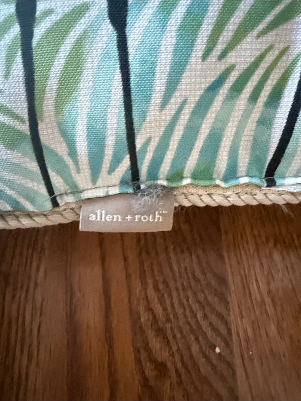 Set of Two Pink Flamingo Tropical Accent Pillow - Aqua & Pink